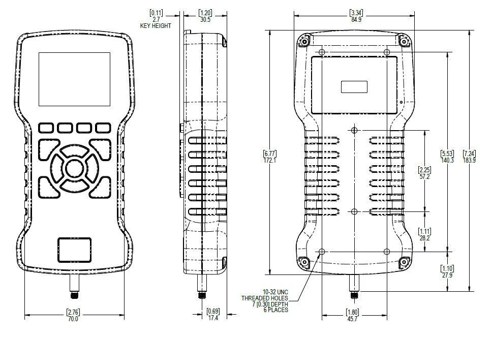 Chatillon DFE3-050 - 50lb Digital Force Gauge - New