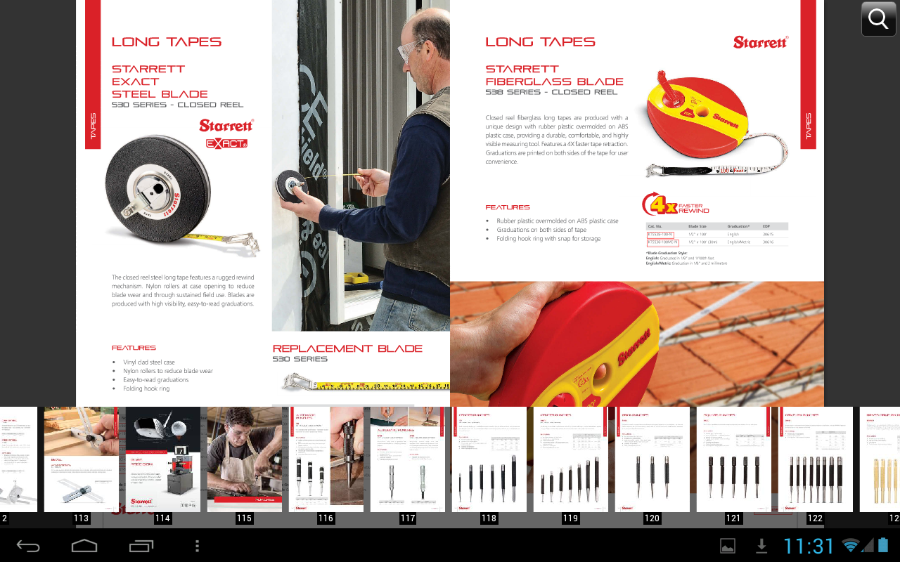 Starrett Pro-7096 Measuring Instruments
